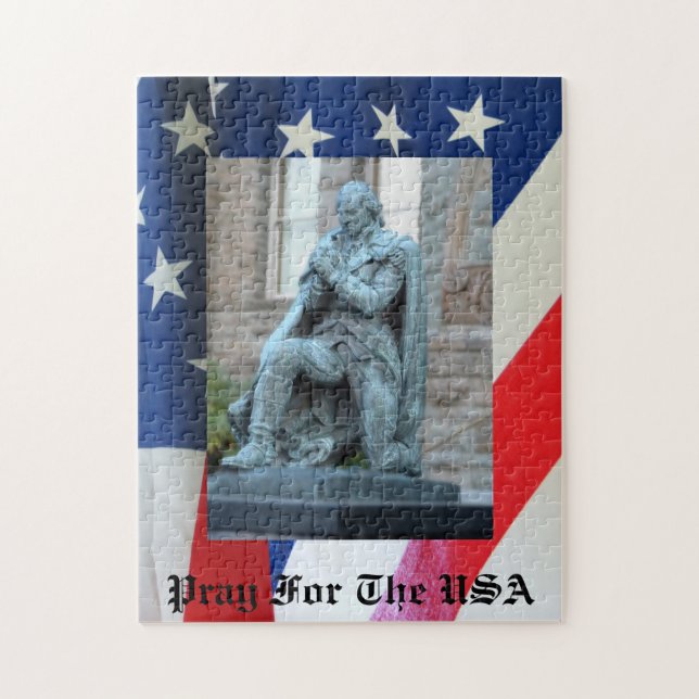Pray for the USA Jigsaw Puzzle (Vertical)