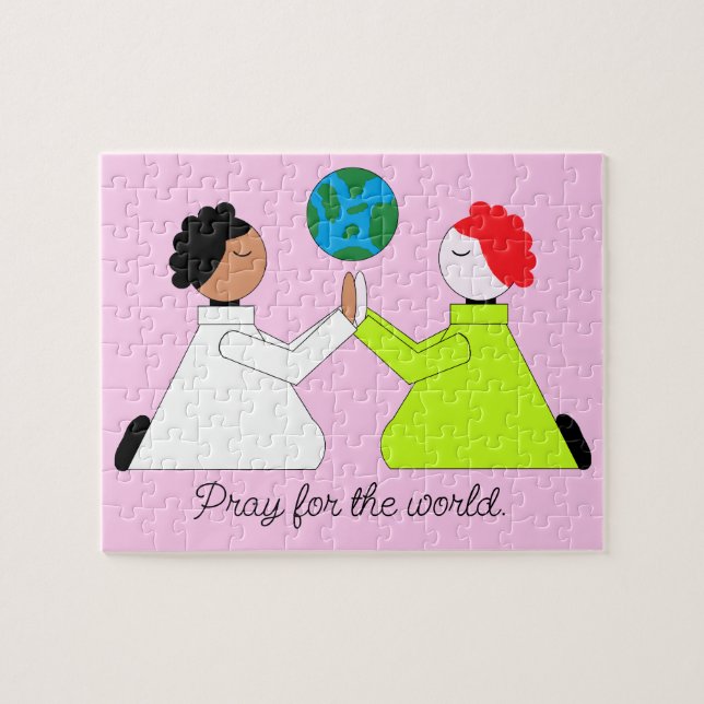 Pray for the World Jigsaw Puzzle (Horizontal)