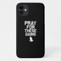 Pray For These Gains Fitness Gym Motivational