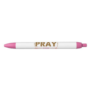 Pray for those of you black ink pen