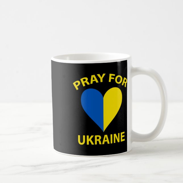 Pray For Ukraine 2  Coffee Mug (Right)