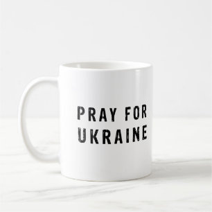 Pray for Ukraine Coffee Mug
