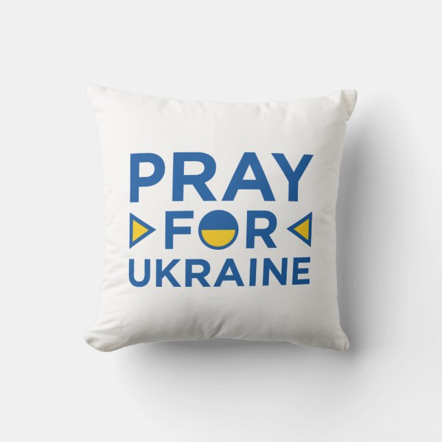 Pray For Ukraine Cushion (Front)