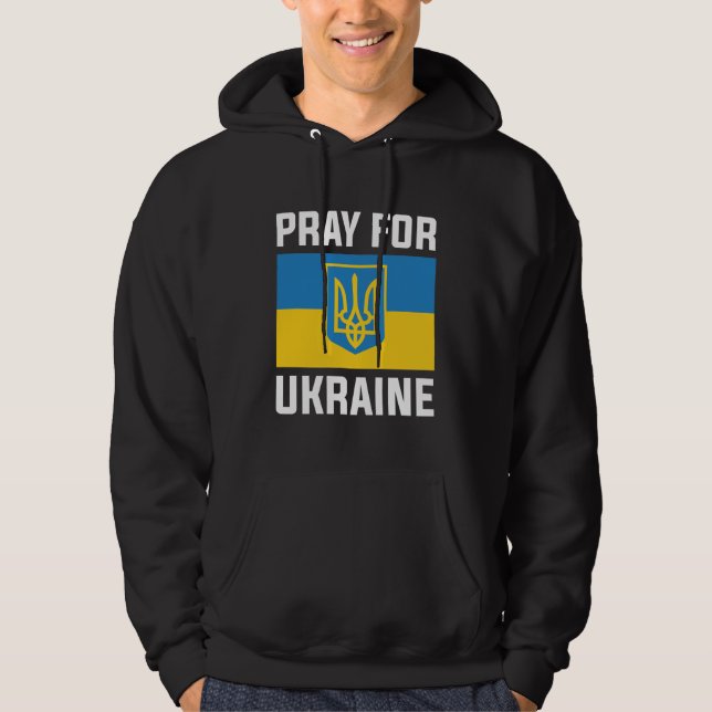 Pray For Ukraine Hoodie (Front)