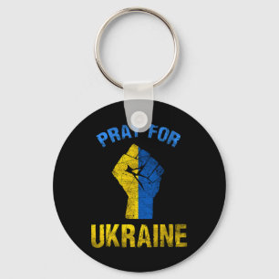 Pray For Ukraine I Stand With Ukraine Shirt Suppor Key Ring