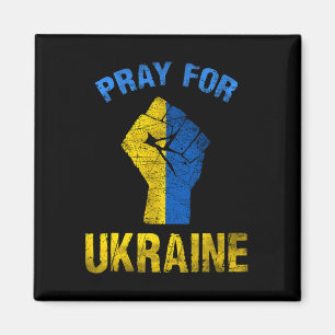 Pray For Ukraine I Stand With Ukraine Shirt Suppor Magnet