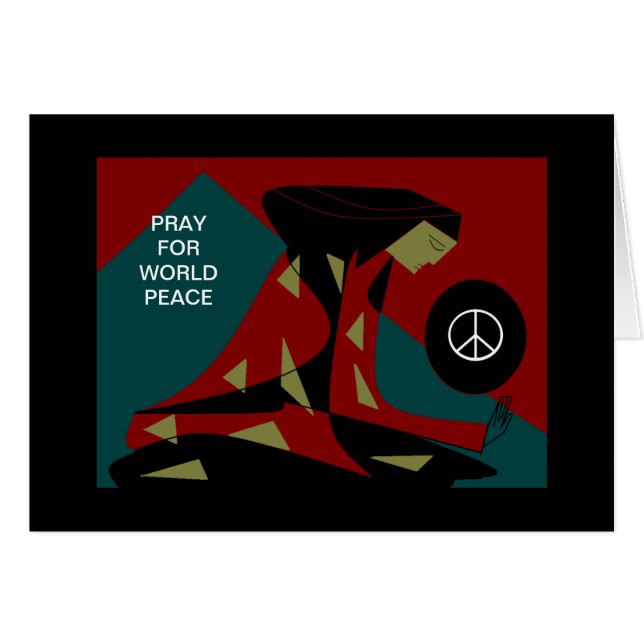 PRAY FOR WORLD PEACE (Front Horizontal)