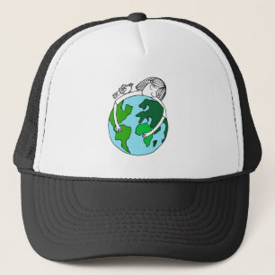 Pray For World Peace Trucker Hat