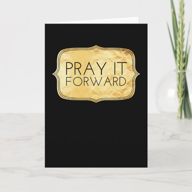 Pray it Forward Card (Front)