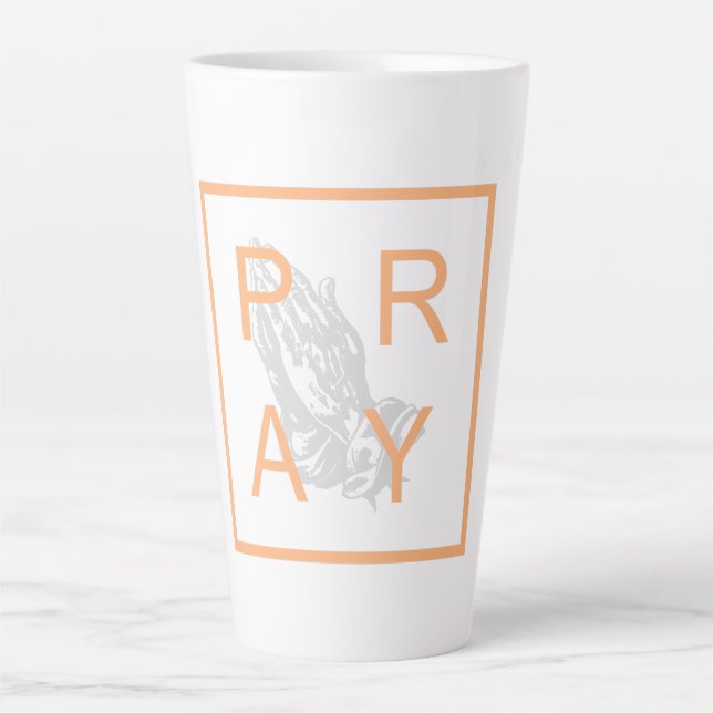 PRAY LATTE MUG (Front)