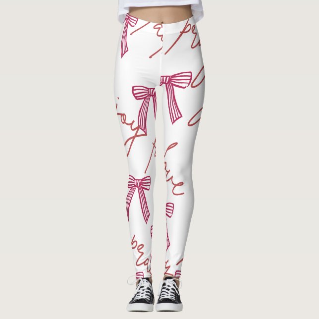 Pray, Love, Faith Leggings (Front)