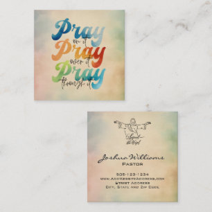 Pray On It Church Business Card