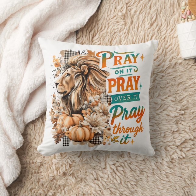Pray On It....  Cushion (Blanket)
