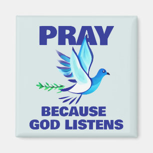 PRAY Poster Magnet