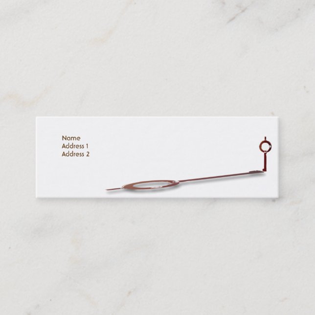 Pray - Skinny Mini Business Card (Front)