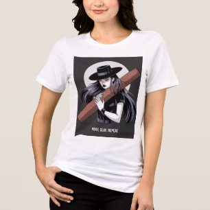 Pray, Slay, Repeat Women's Tri-Blend Shirt