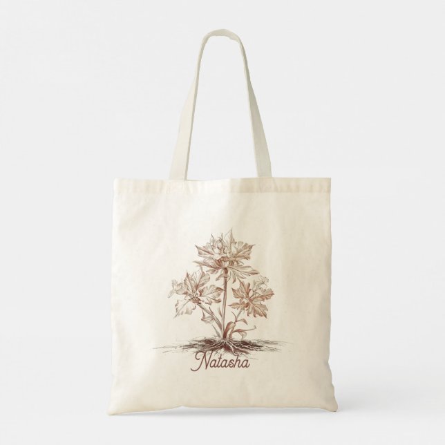 Pray, Sow, Grow, Gardening for Gardeners, Florist  Tote Bag (Back)