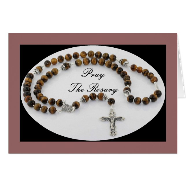 Pray The Rosary (Front Horizontal)