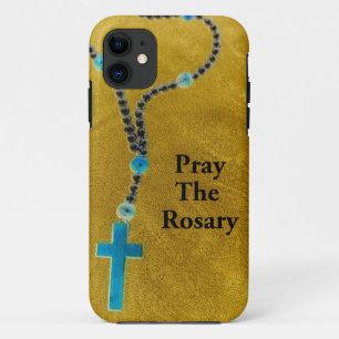 PRAY THE ROSARY iPhone 11 CASE
