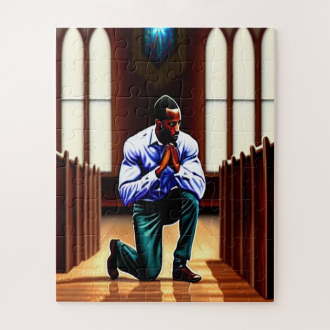 Pray Through It Jigsaw Puzzle  (Vertical)