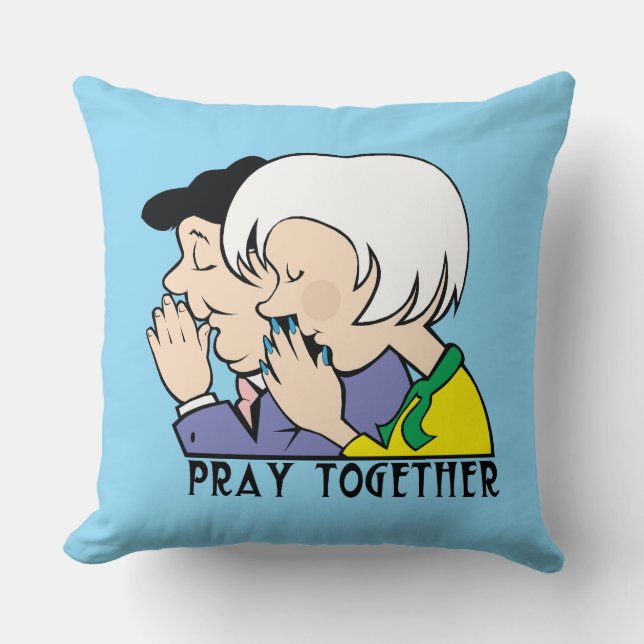 Pray Together. Cushion (Front)