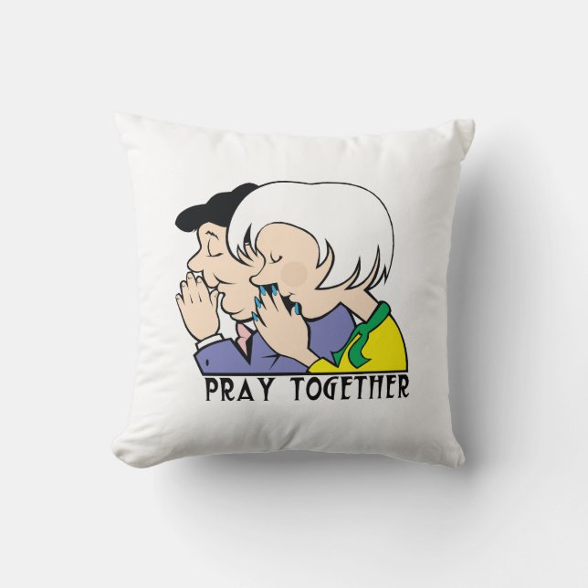 Pray Together. Cushion (Front)