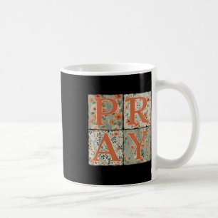 Pray Wildflower Christian Jesus Autumn Fall Thanks Coffee Mug