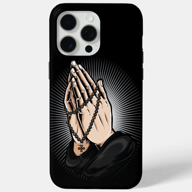 Pray with Komboskini Orthodox Case-Mate iPhone Case (Back)