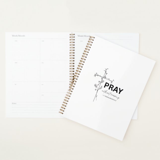 Pray Without Ceasing - Planner (Display)