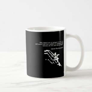 Prayer And Faith Quote Kierkegaard Praying Gift Coffee Mug