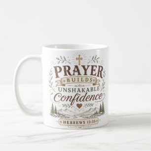 Prayer Builds Unshakeable Confidence Biblical Quot Coffee Mug