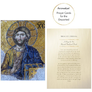 Prayer Card for Departed Loved Ones
