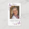 Prayer Card | Lilac Butterflies Photo