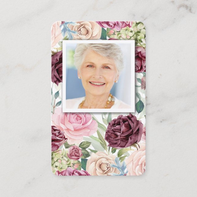 Prayer Cards | Country Rose Deluxe (Front)