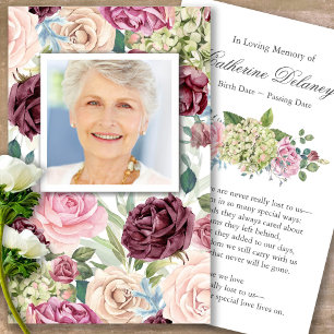 Prayer Cards   Country Rose - Deluxe