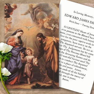 Prayer Cards   Feast of the Holy Family