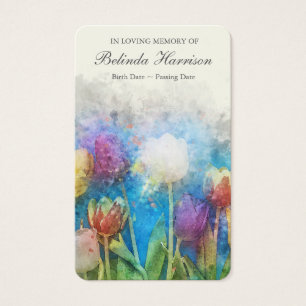 Prayer Cards Flowers