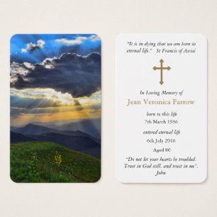 Prayer Cards   Heavenly Sky