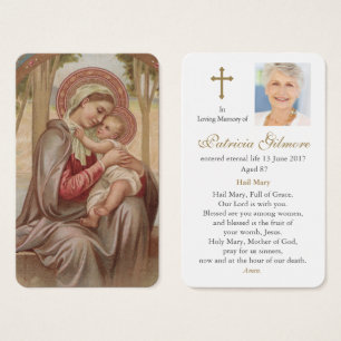 Prayer Cards Mother Most Admirable