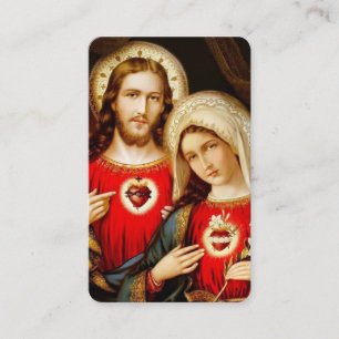 Prayer Cards   Sacred Hearts