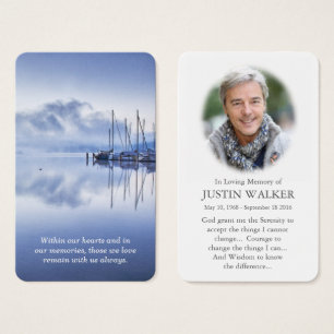 Prayer Cards   Serene Waters
