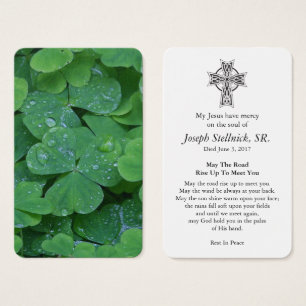 Prayer Cards   Shamrock 2