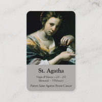 Prayer Cards | St Agatha 2