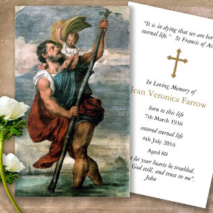 Prayer Cards   St Christopher