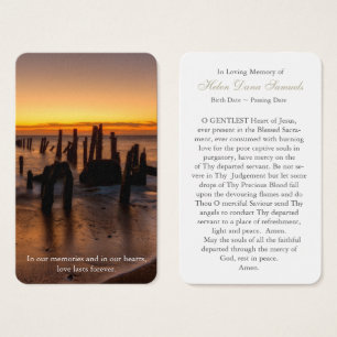 Prayer Cards   Sunset Peace