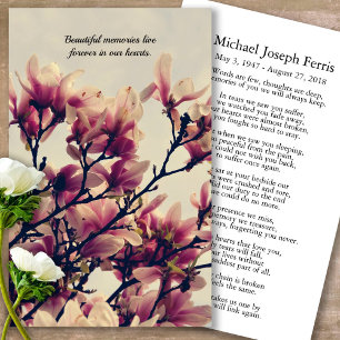 Prayer Cards Sweet Magnolia - Deluxe