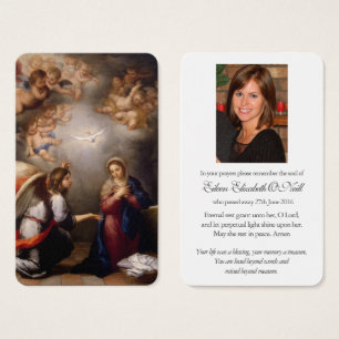 Prayer Cards   The Annunciation