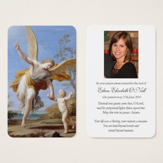 Prayer Cards | The Guardian Angel (Front & Back)