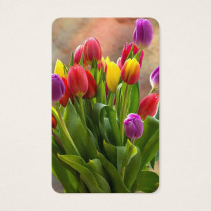 Prayer Cards   Tulip Bouquet