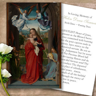 Prayer Cards Virgin and Child
